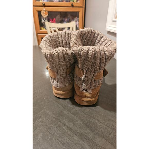 UGG Australia Cassidee UGGpure(TM) Lined Knit Cuff Boots, Size 9 - Picture 4 of 5
